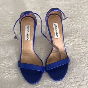 Blue Steve Madden heels